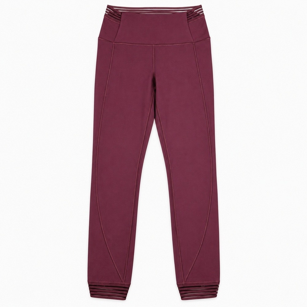 Lululemon Find Focus 7/8 Tight Women's 6 Arctic Plum Luxtreme Mesh Leggings Gym